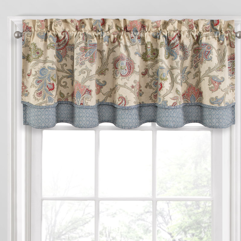 Waverly Arezzo 52" Window Valance Wayfair
